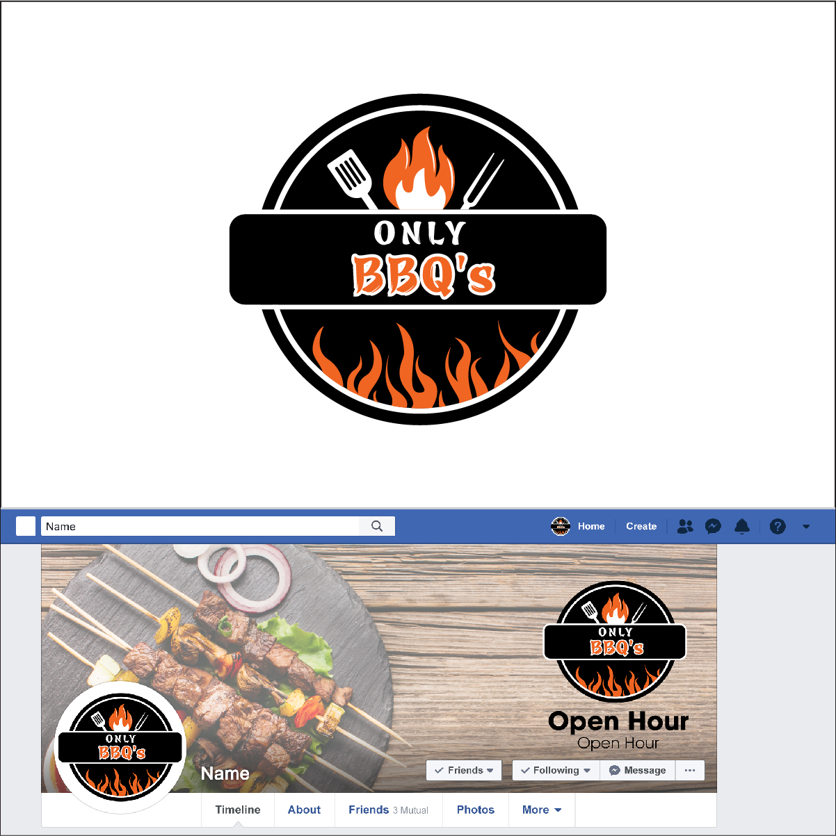 Logo Design by LamDinh for Only Rocking Chairs | Design #23978654