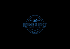 Brown Street Auto Repair  330-870-CARS | Logo Design by ~idiaz~