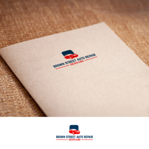 Brown Street Auto Repair  330-870-CARS | Logo Design by DesignDUO