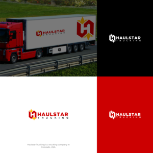 Haulstar Trucking | Logo Design by JohnM.