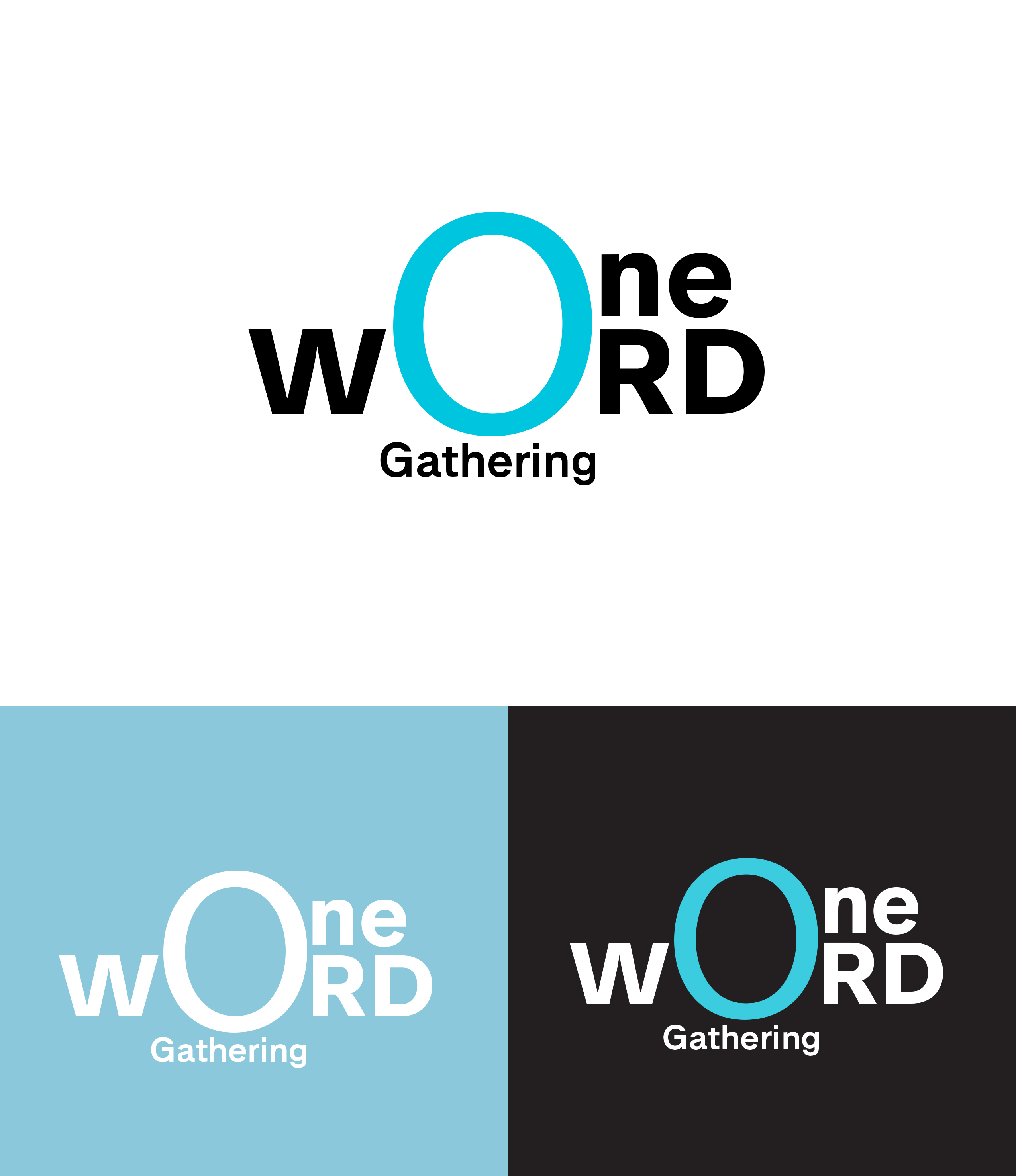 Logo Design by Silicon 5 for One Word Gathering | Design #24014833
