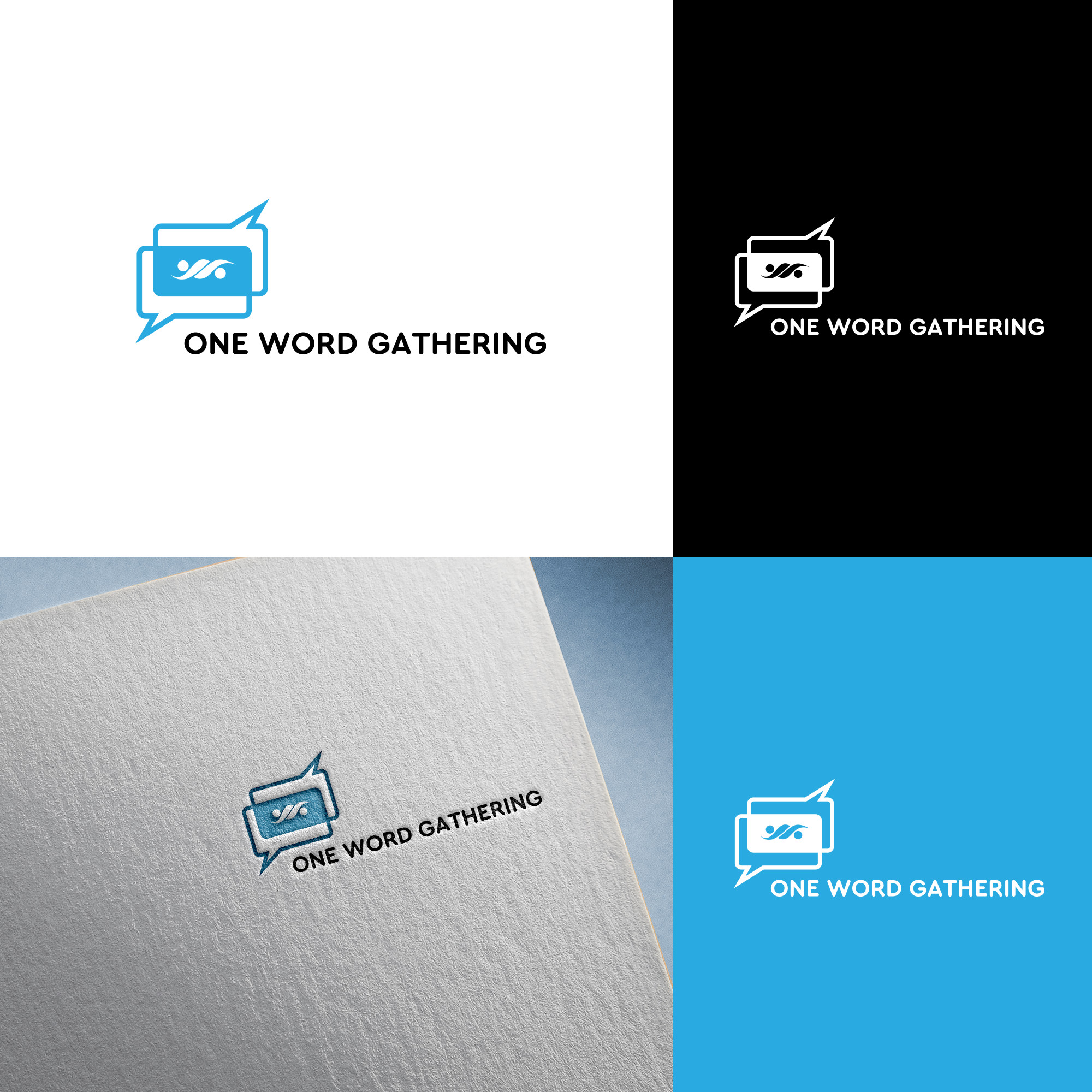 Logo Design by MarkazAlrusumatOfficial for One Word Gathering | Design #24010248