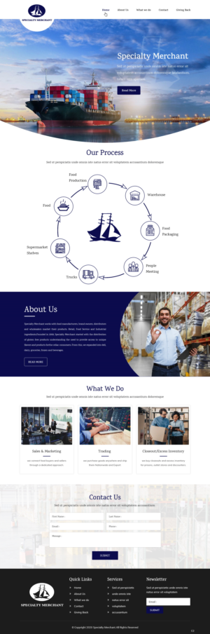 Web Design by pb for this project | Design #23988705