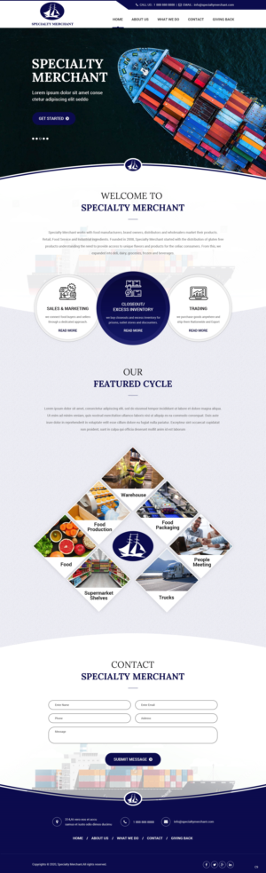 Web Design by pb for this project | Design: #23988706