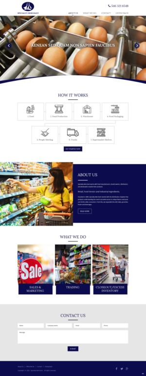 Web Design by pb for this project | Design: #23988750