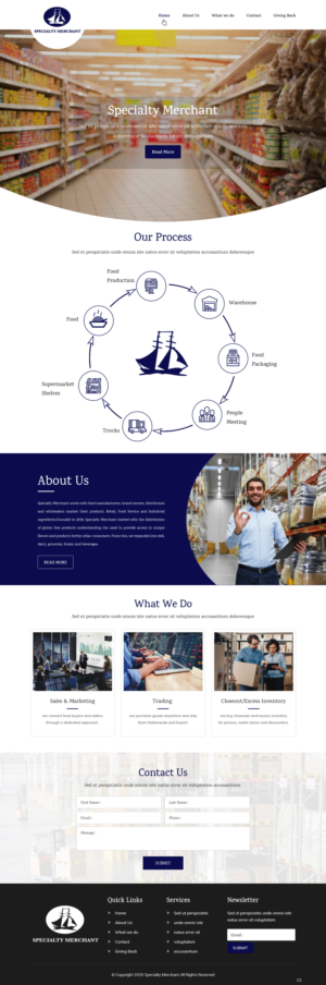 Web Design by pb for this project | Design: #24091340