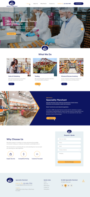 Web Design by Ved Web Services for this project | Design #23987576