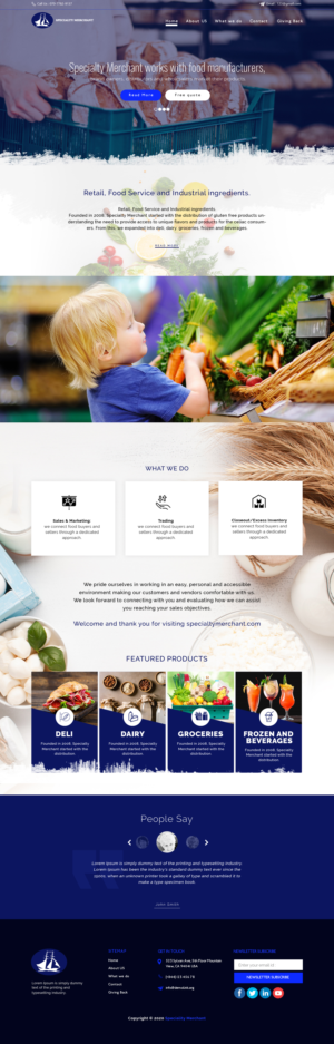 Web Design by sai.designer87 for this project | Design #23982148