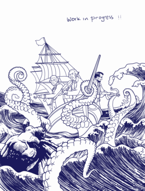 T-shirt Design by mangunharjo