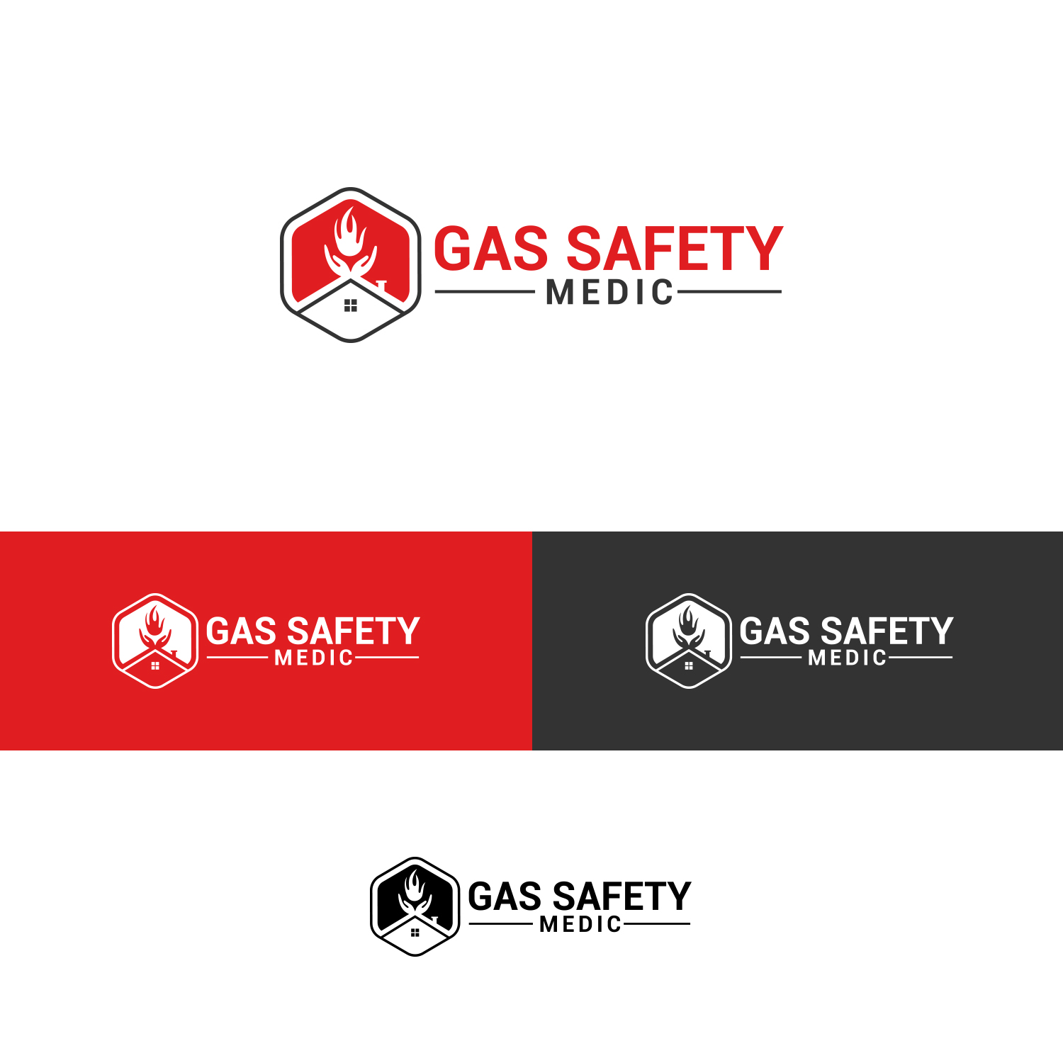 Diseño de Logo por MG.graphics para Gas safety medic | Diseño #23977148