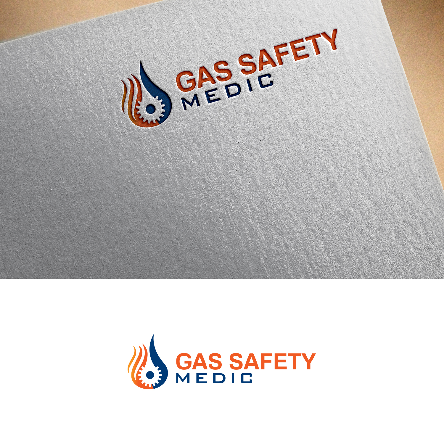 Diseño de Logo por MG.graphics para Gas safety medic | Diseño #23977149