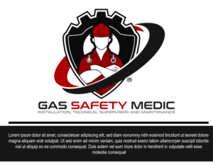 Diseño de Logo por YERR® para Gas safety medic | Diseño #23981808