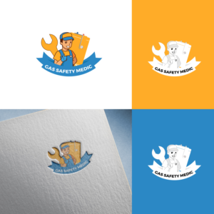 Logo-Design von MarkazAlrusumatOfficial für Gas safety medic | Design: #24027311
