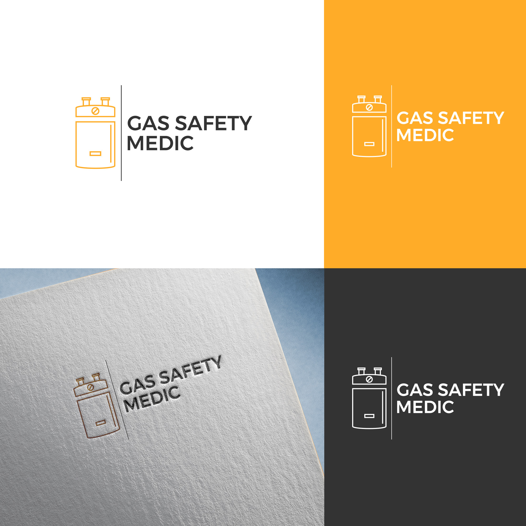 Diseño de Logo por MarkazAlrusumatOfficial para Gas safety medic | Diseño #24027312