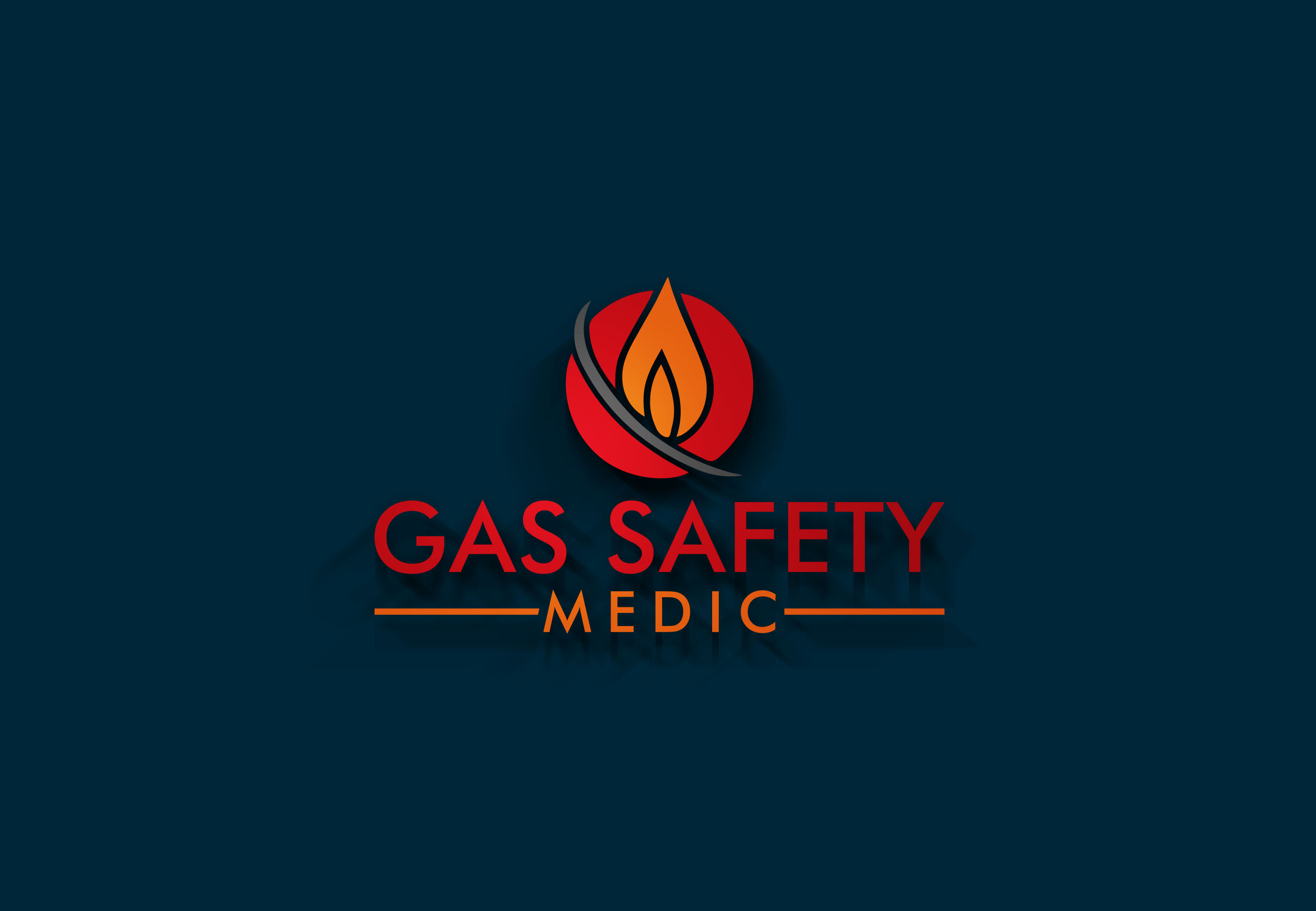 Logo-Design von Aliqa Design für Gas safety medic | Design #23979349