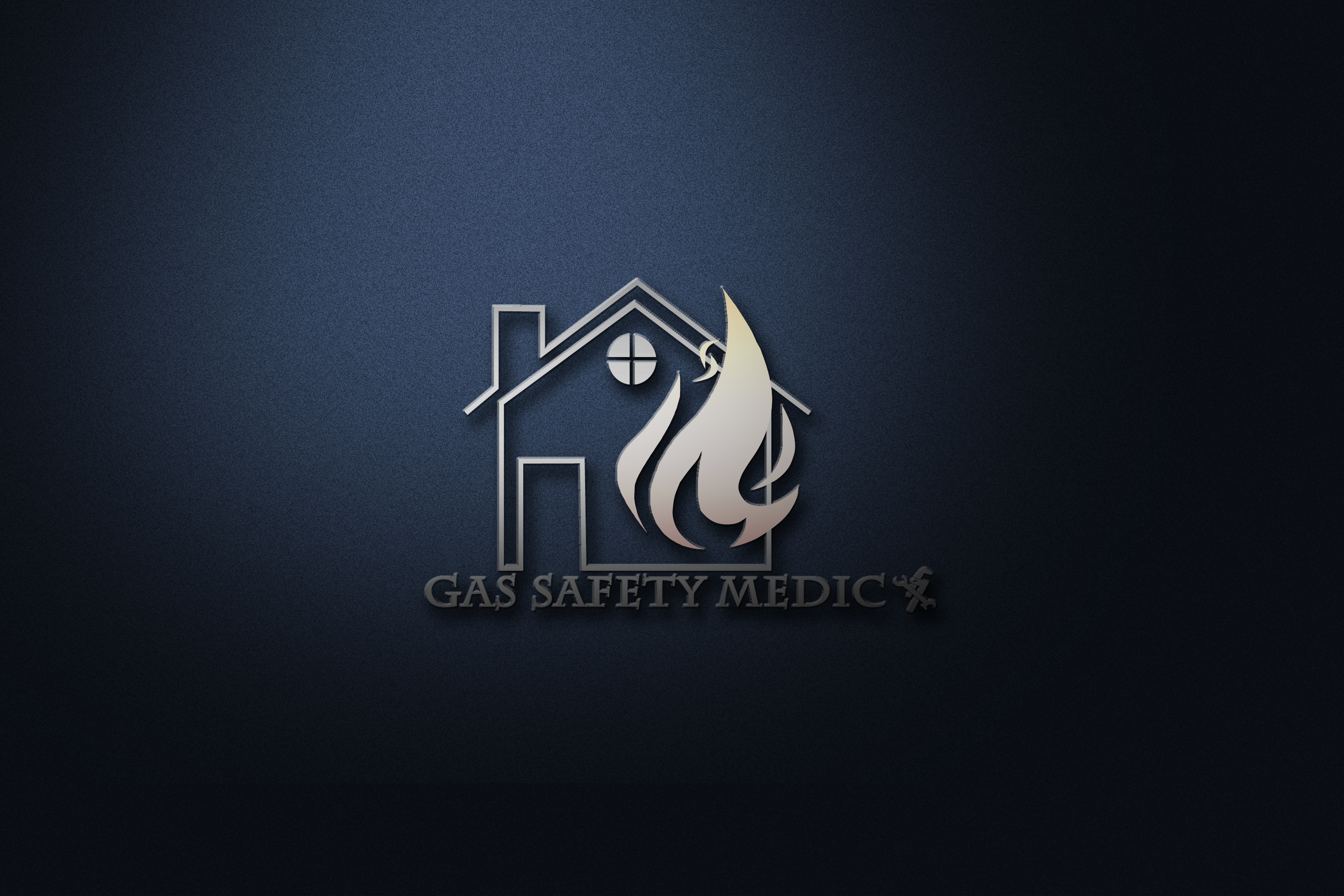 Diseño de Logo por Nayanajith 3 para Gas safety medic | Diseño #23993312