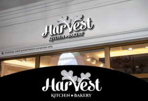Harvest Kitchen & Bakery | Logo Design by Juli creation