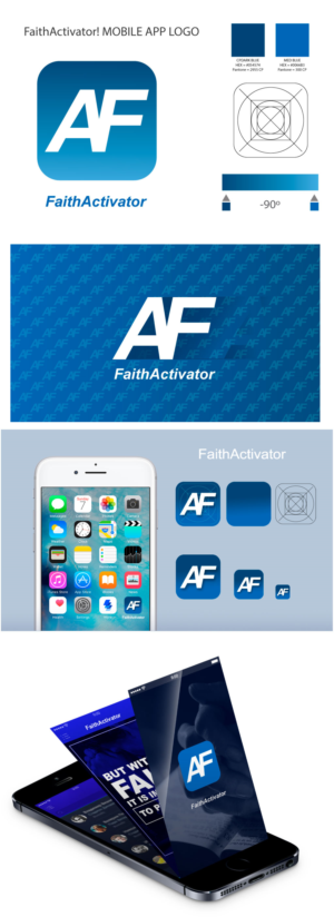 FaithActivator!        (one word, Capital A & F, italicized. | Logo Design by YERR®