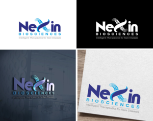 NeXin Biosciences,   Intelligent Therapeutics for Rare Diseases | Logo Design by Finley Johnson