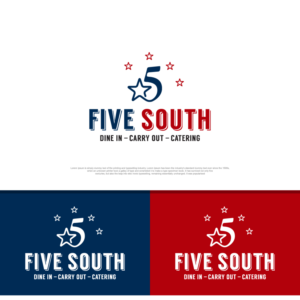Five South  Dine in - Carry out - catering | Logo Design by sushsharma99