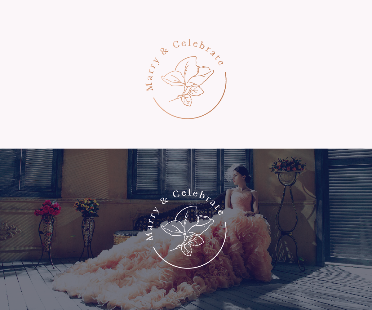 Logo Design by Vetroff for Marry & Celebrate  | Design #23988051