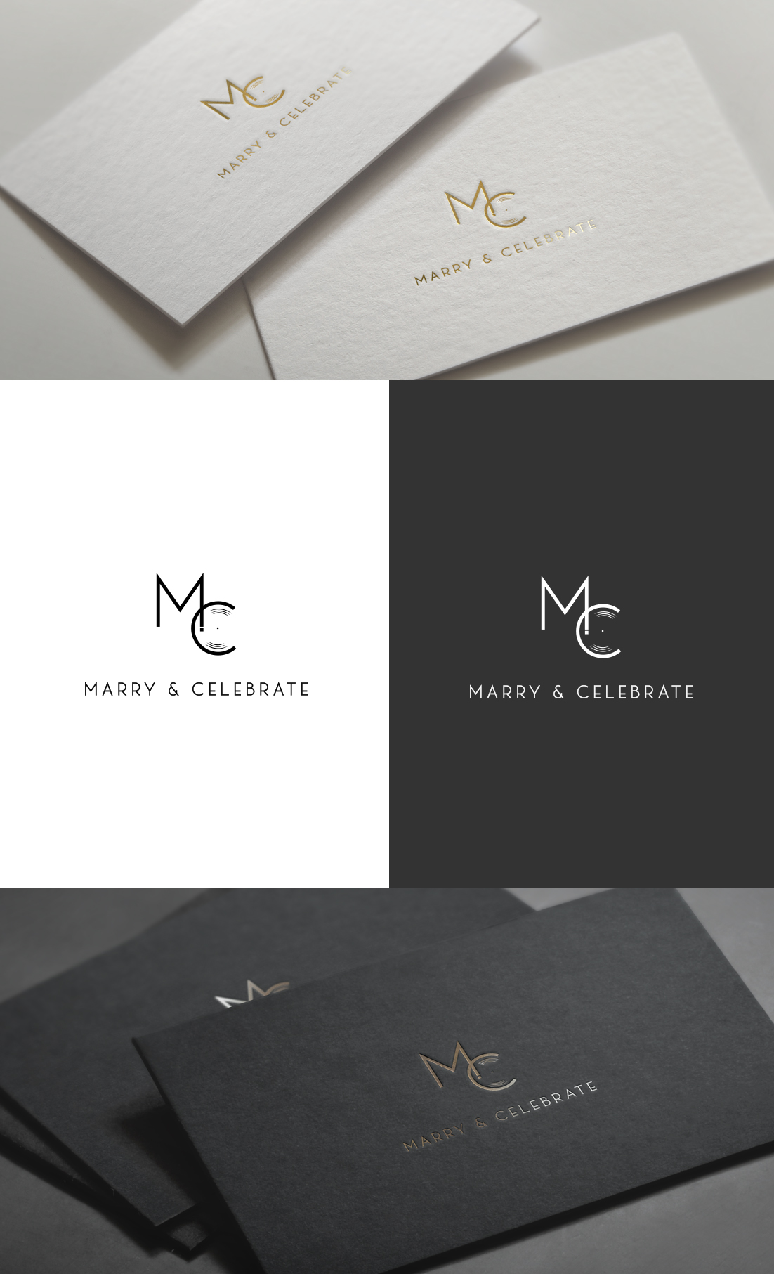 Logo Design by GLDesigns for Marry & Celebrate  | Design #23982776