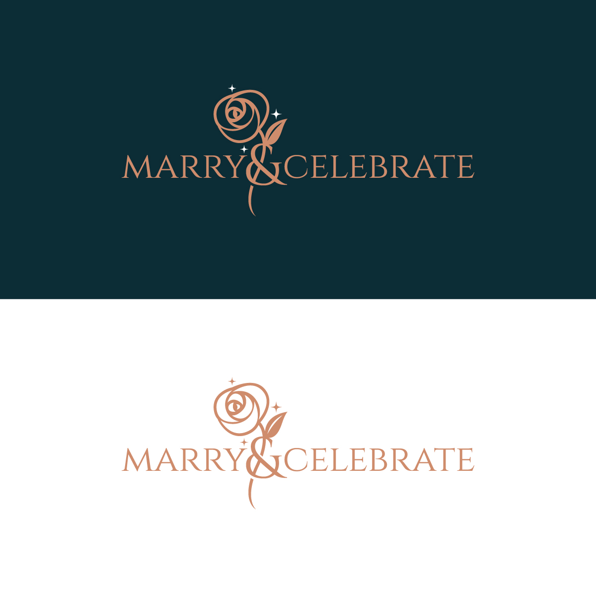 Logo Design by Graphic Bricks for Marry & Celebrate  | Design #23986450