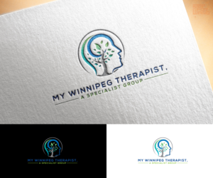My Winnipeg Therapist, counselling & coaching | Logo Design by step forward 2