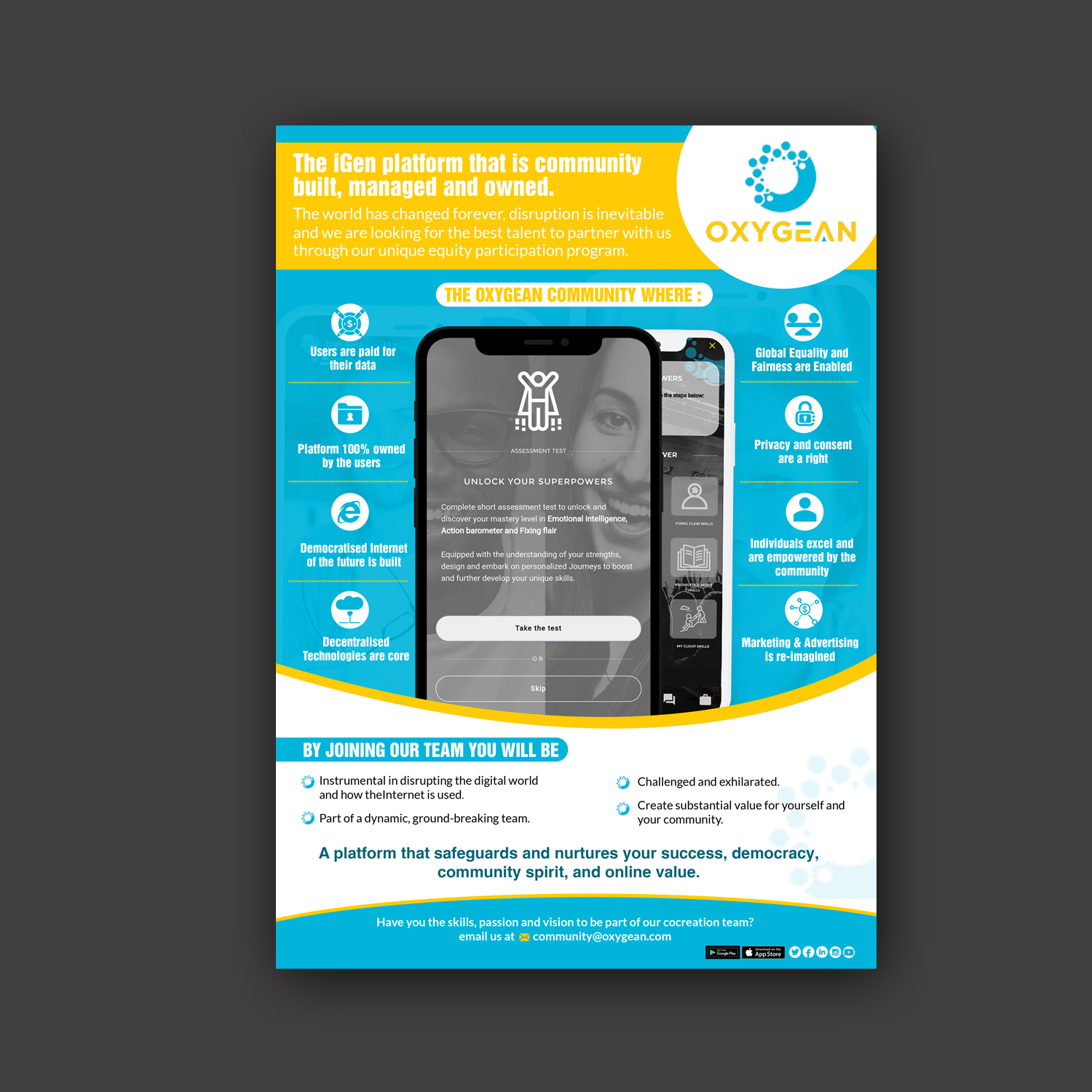 Design Graphique par aspiremedia pour Oxygean | Design #23989577