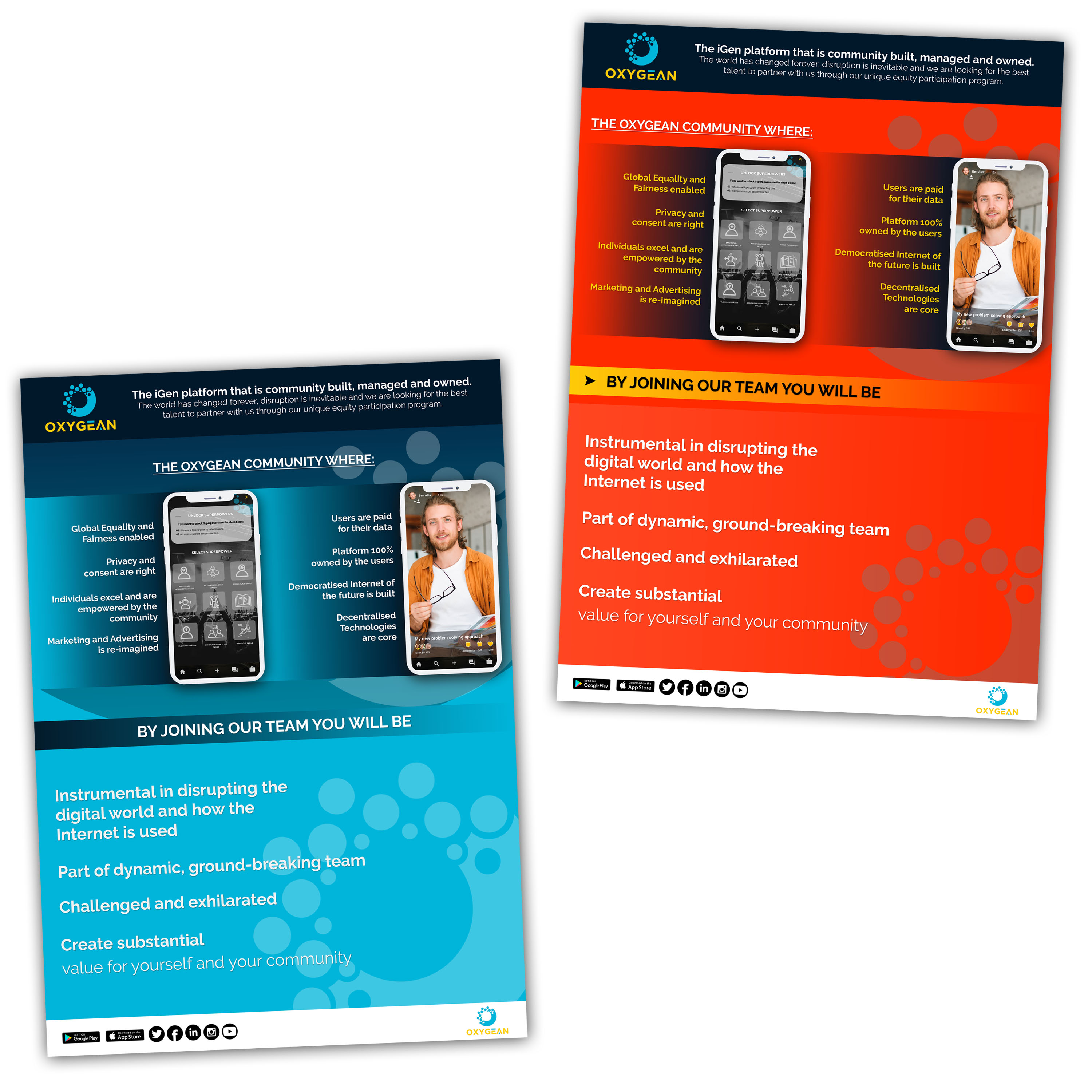 Graphic Design by Nadz10 for Oxygean | Design #23991835