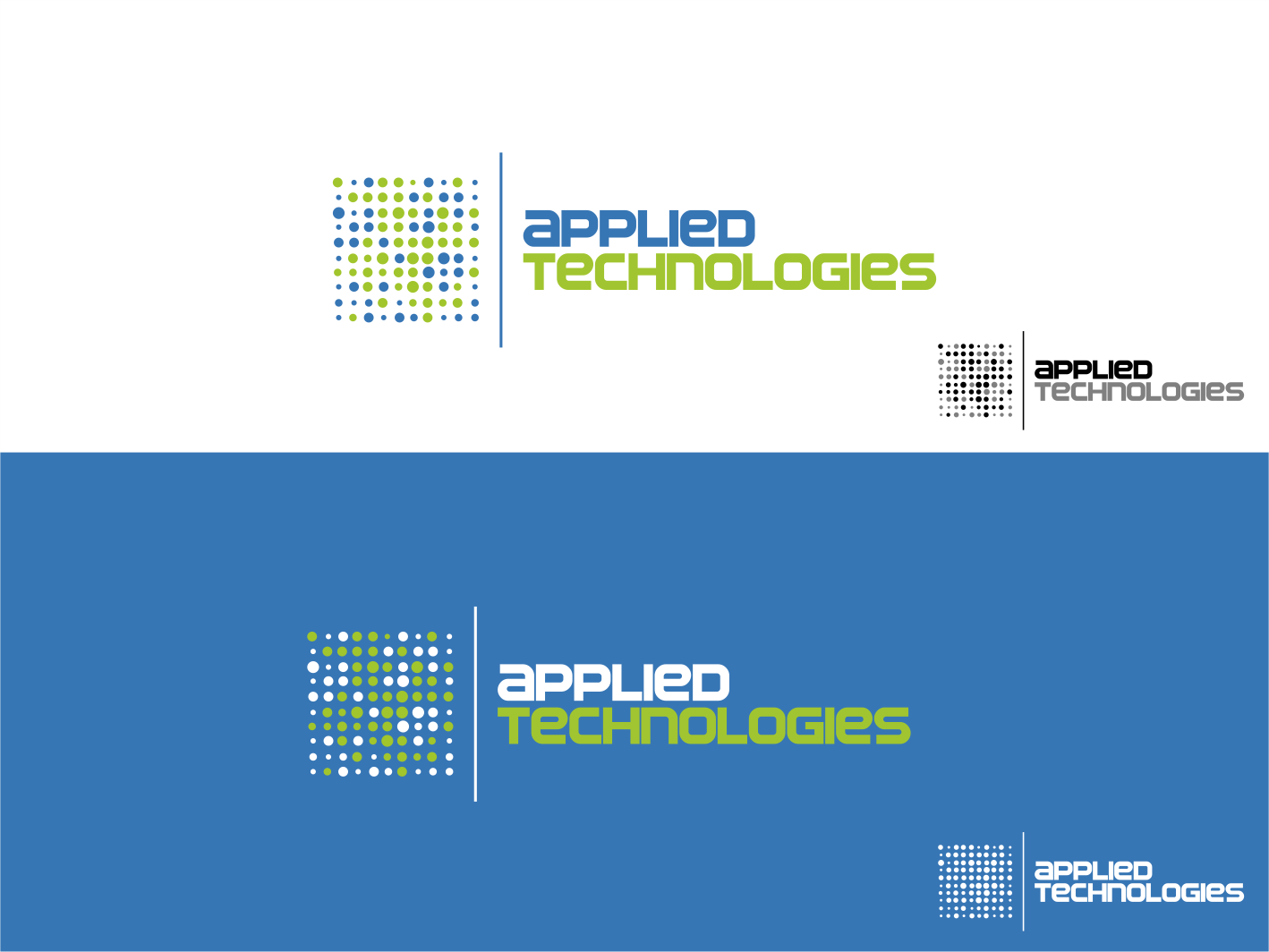 Diseño de Logo por Tony Bishop para applied technologies GmbH | Diseño #24013347
