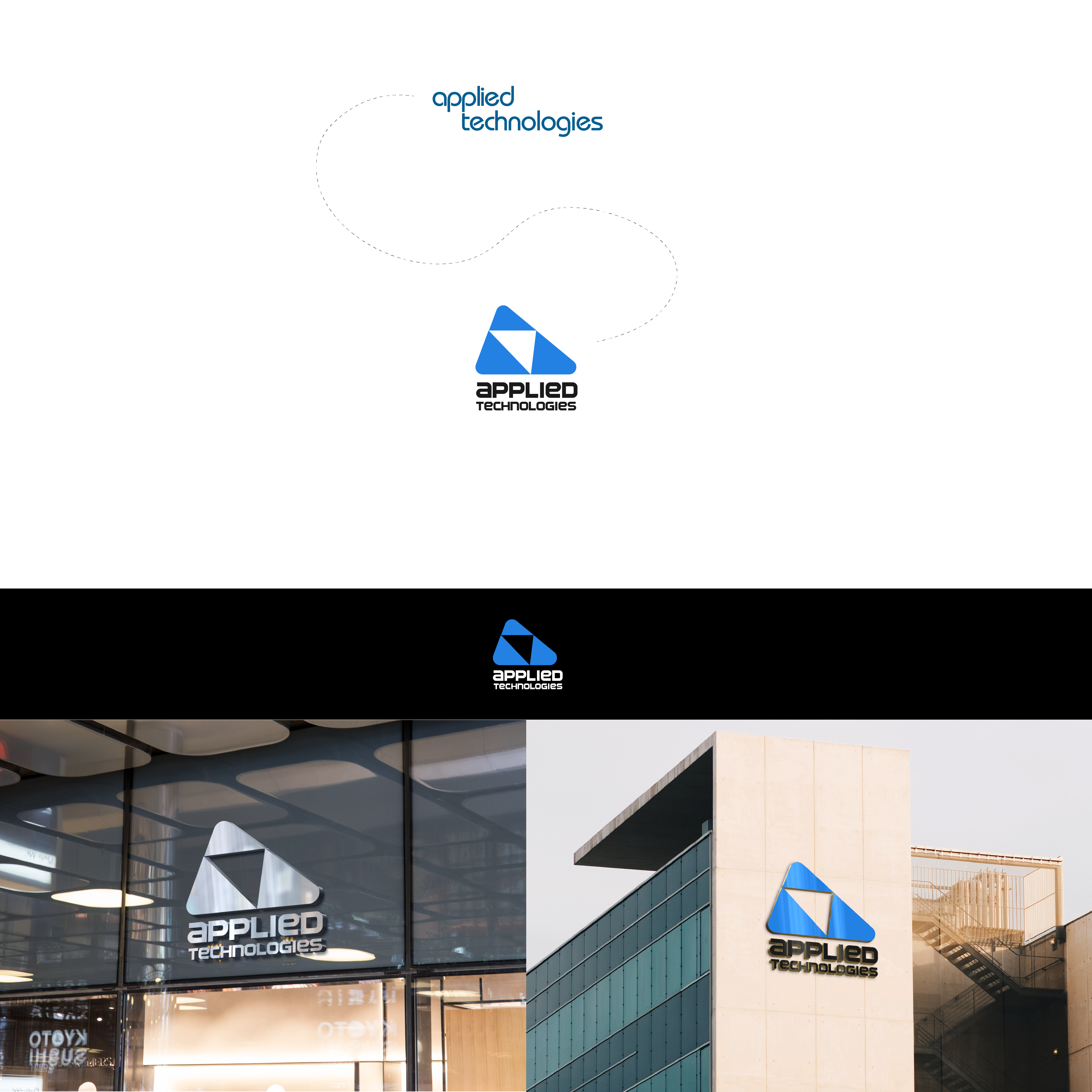 Logo Design by Prashant Besra for applied technologies GmbH | Design #23991430