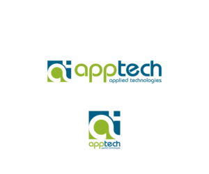applied technologies (no shortcut apptech anymore) | Logo Design by Mario