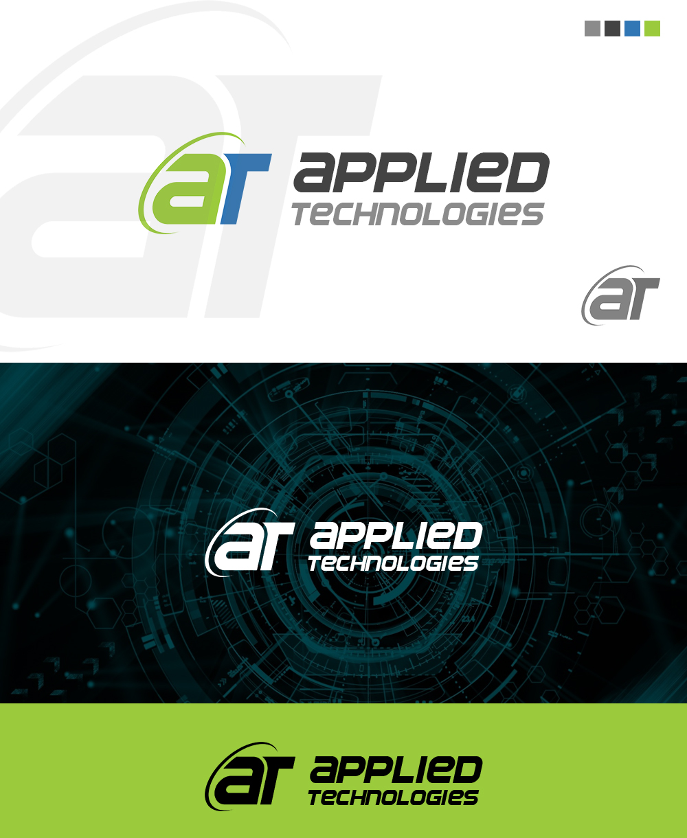Logo Design by hesanhasan for applied technologies GmbH | Design #23994391