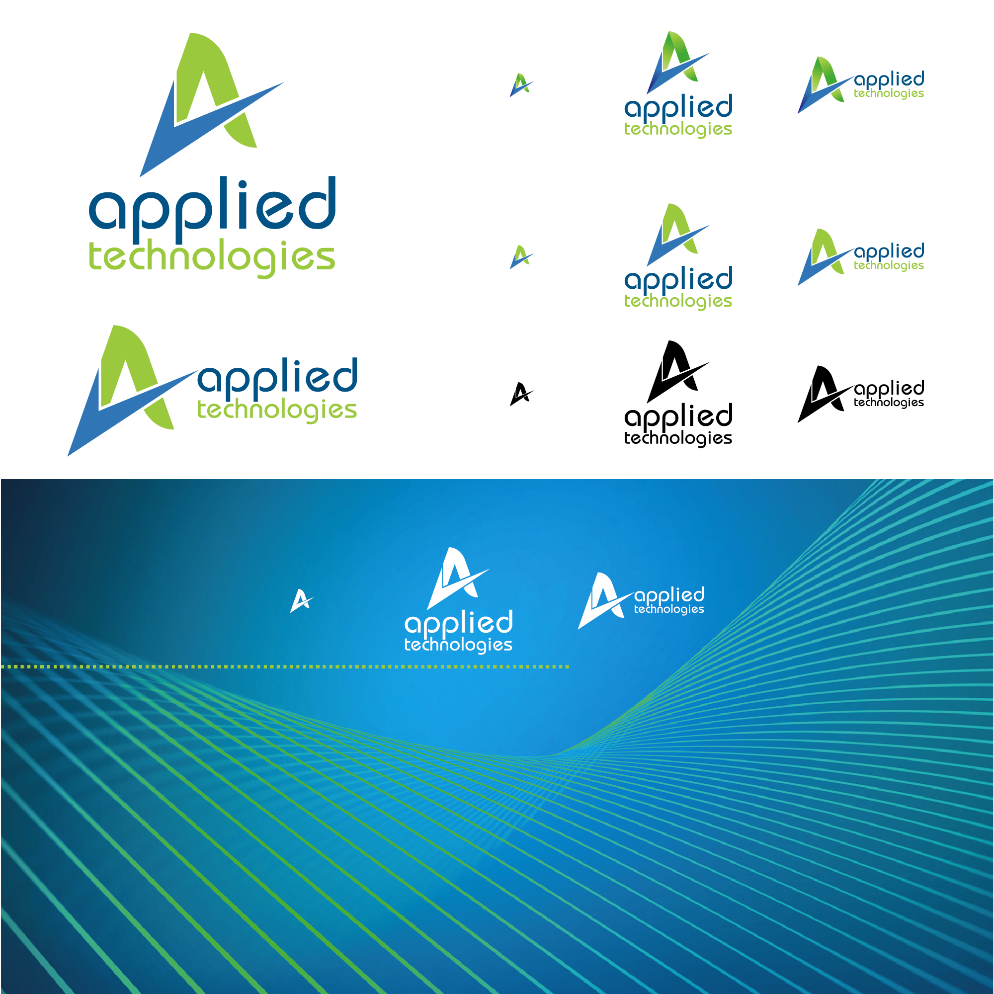 Logo Design by Suwaji Suwaji for applied technologies GmbH | Design #24020555