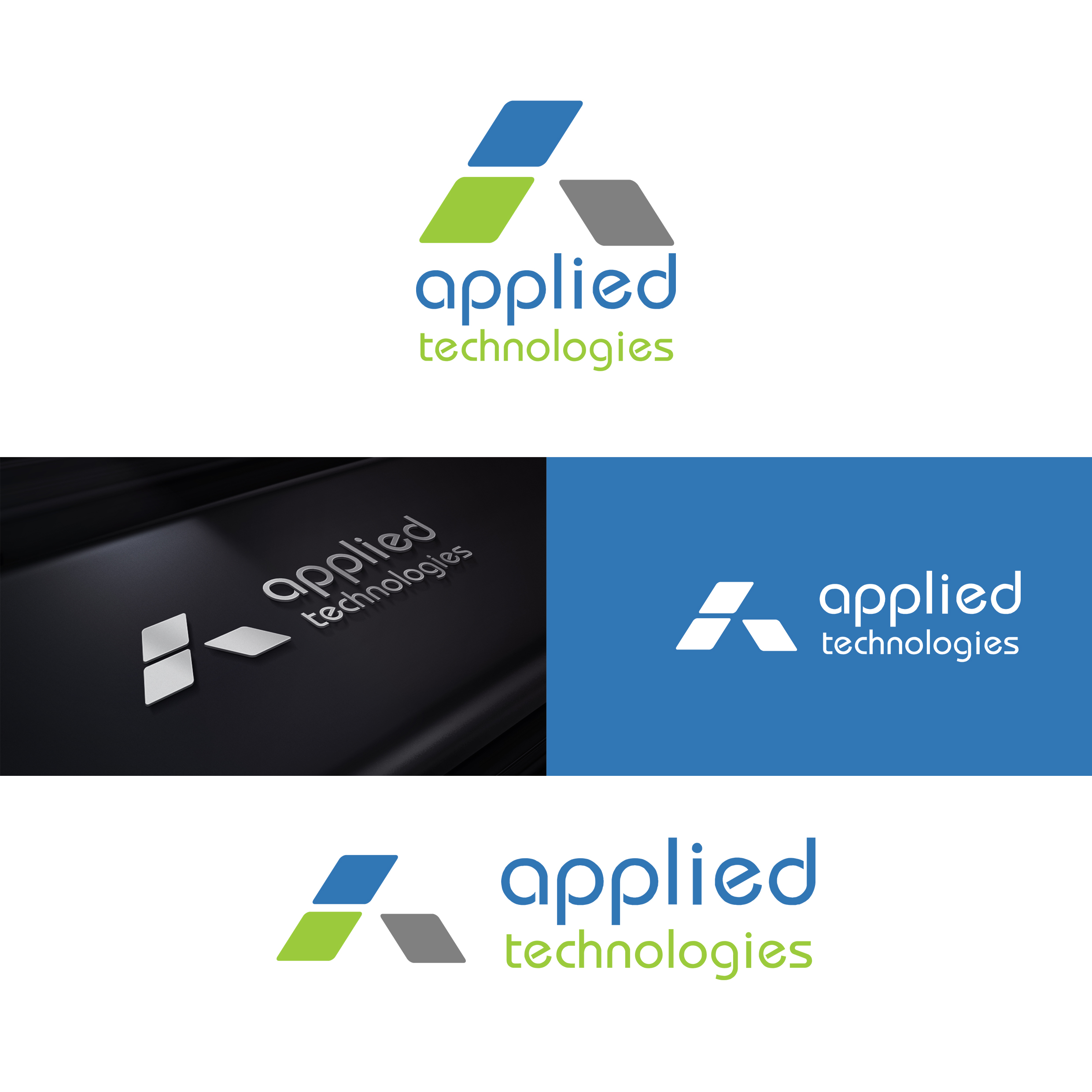 Logo Design by Jet-D for applied technologies GmbH | Design #24053663