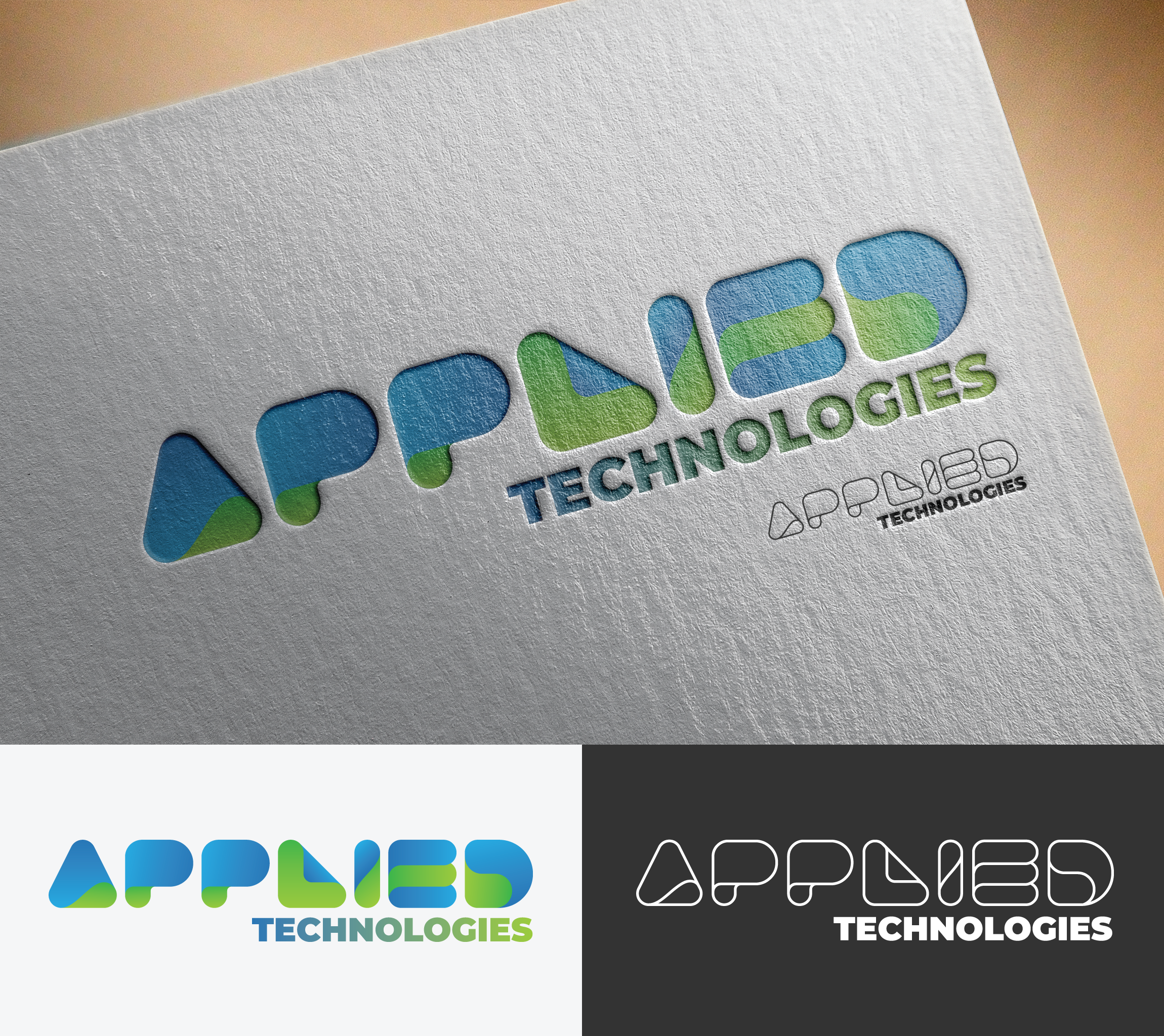 Logo Design by NBDesigns for applied technologies GmbH | Design #24020063