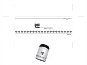Design to camouflage a faucet: cover 2 Logo Elements on a lasered product | Grafik-Design von LogoShop
