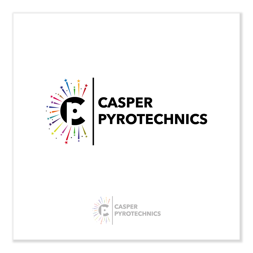 Logo Design by Sujit Banerjee for Casper Pyrotechnics | Design #23994874