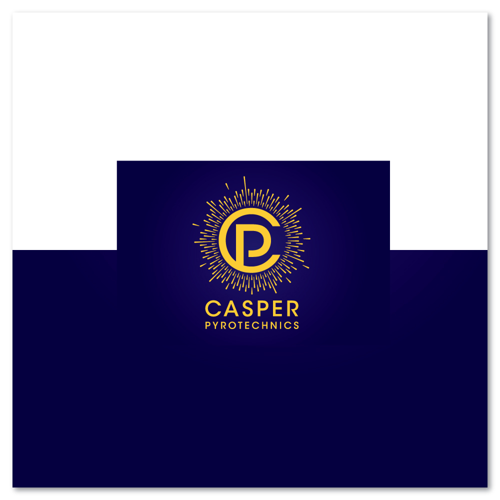 Logo Design by Sujit Banerjee for Casper Pyrotechnics | Design #23994878