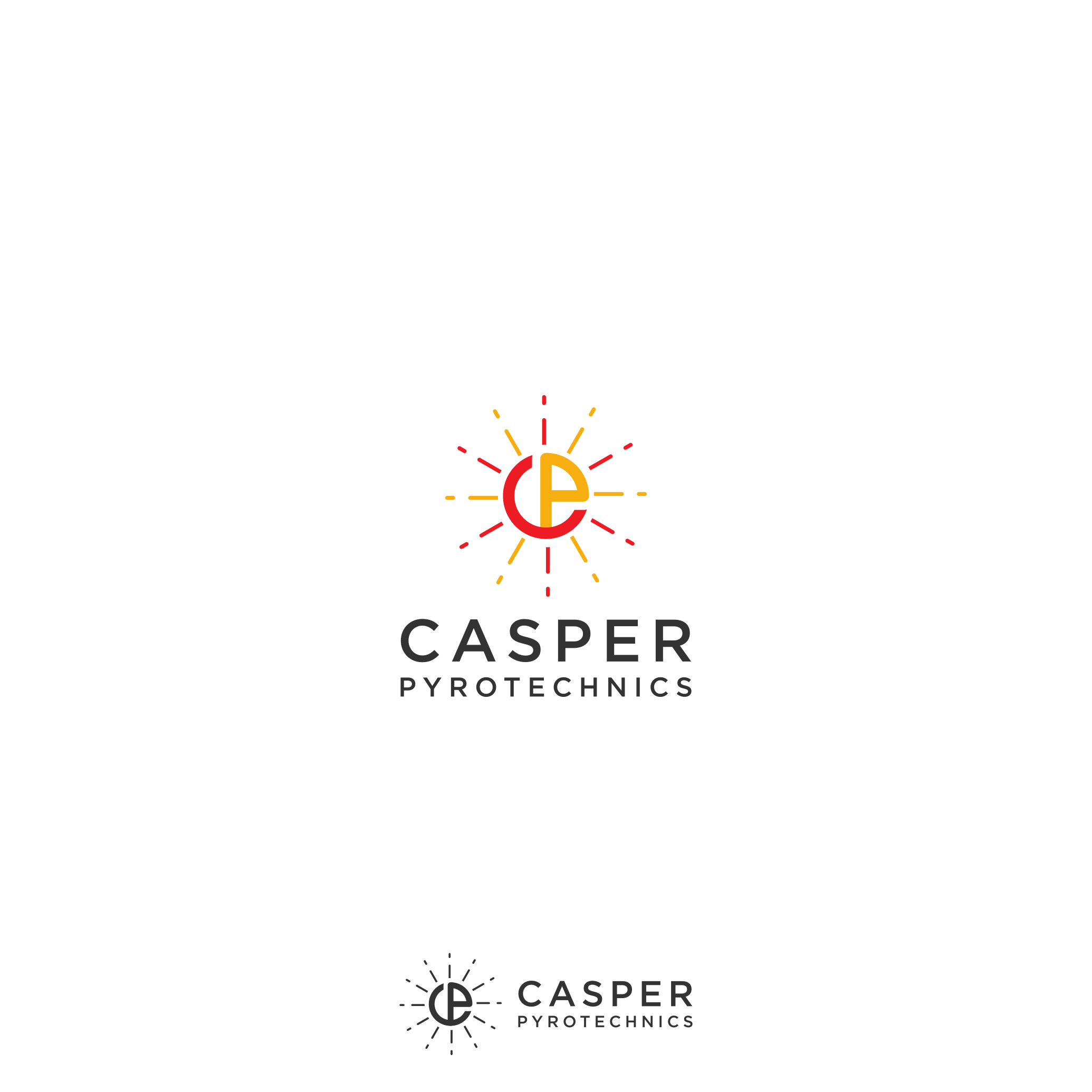 Logo Design by vinch std for Casper Pyrotechnics | Design #24021718