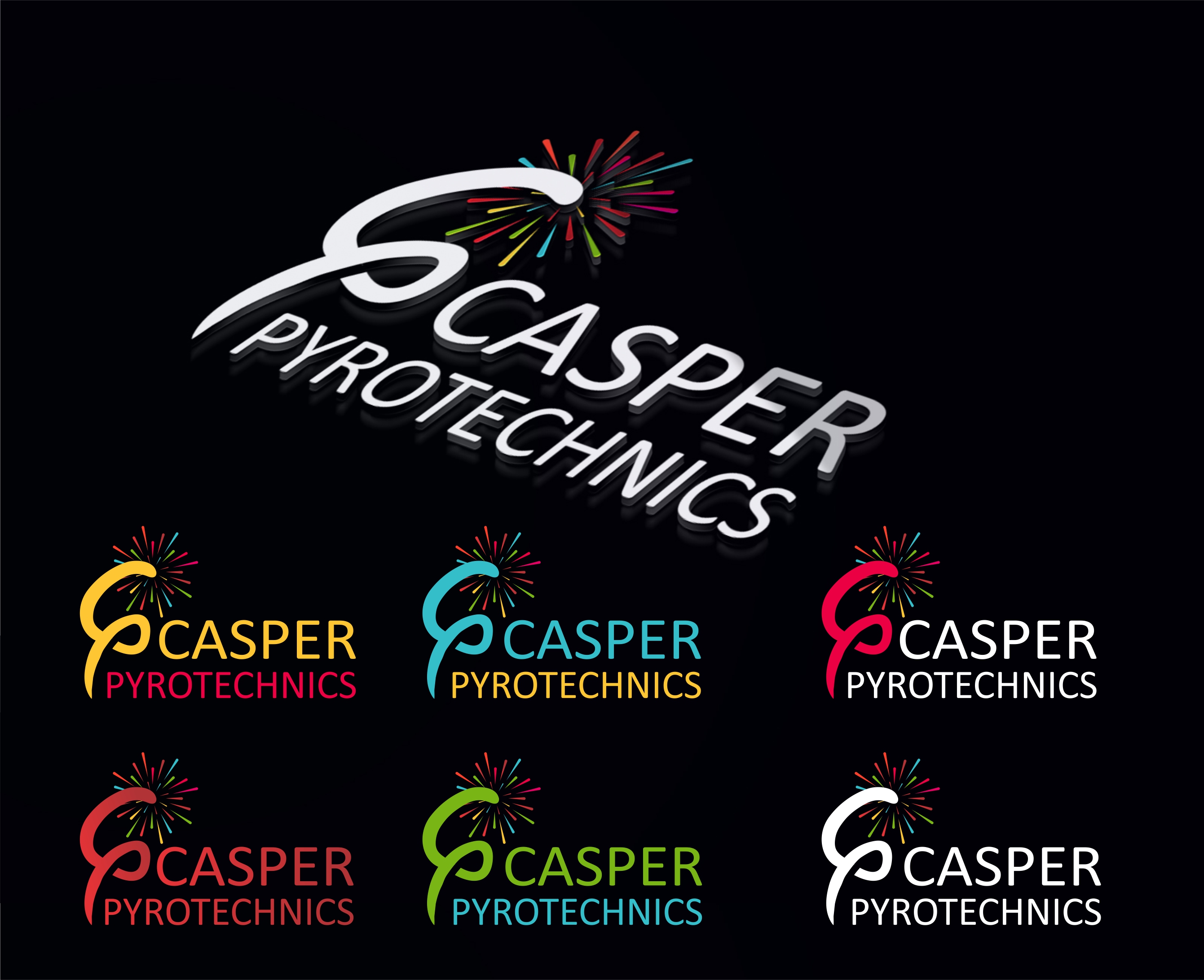 Diseño de Logo por tahib ak para Casper Pyrotechnics | Diseño: #24031377