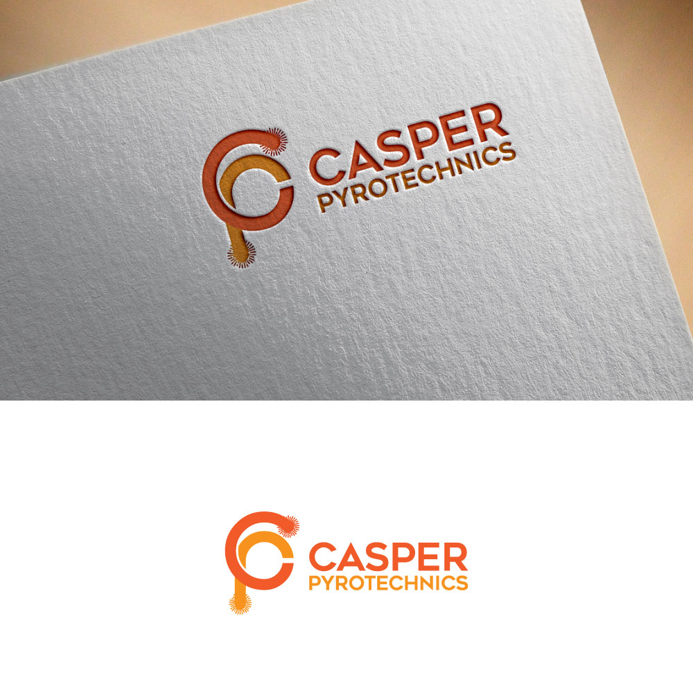 Logo Design by Trident for Casper Pyrotechnics | Design #23996908