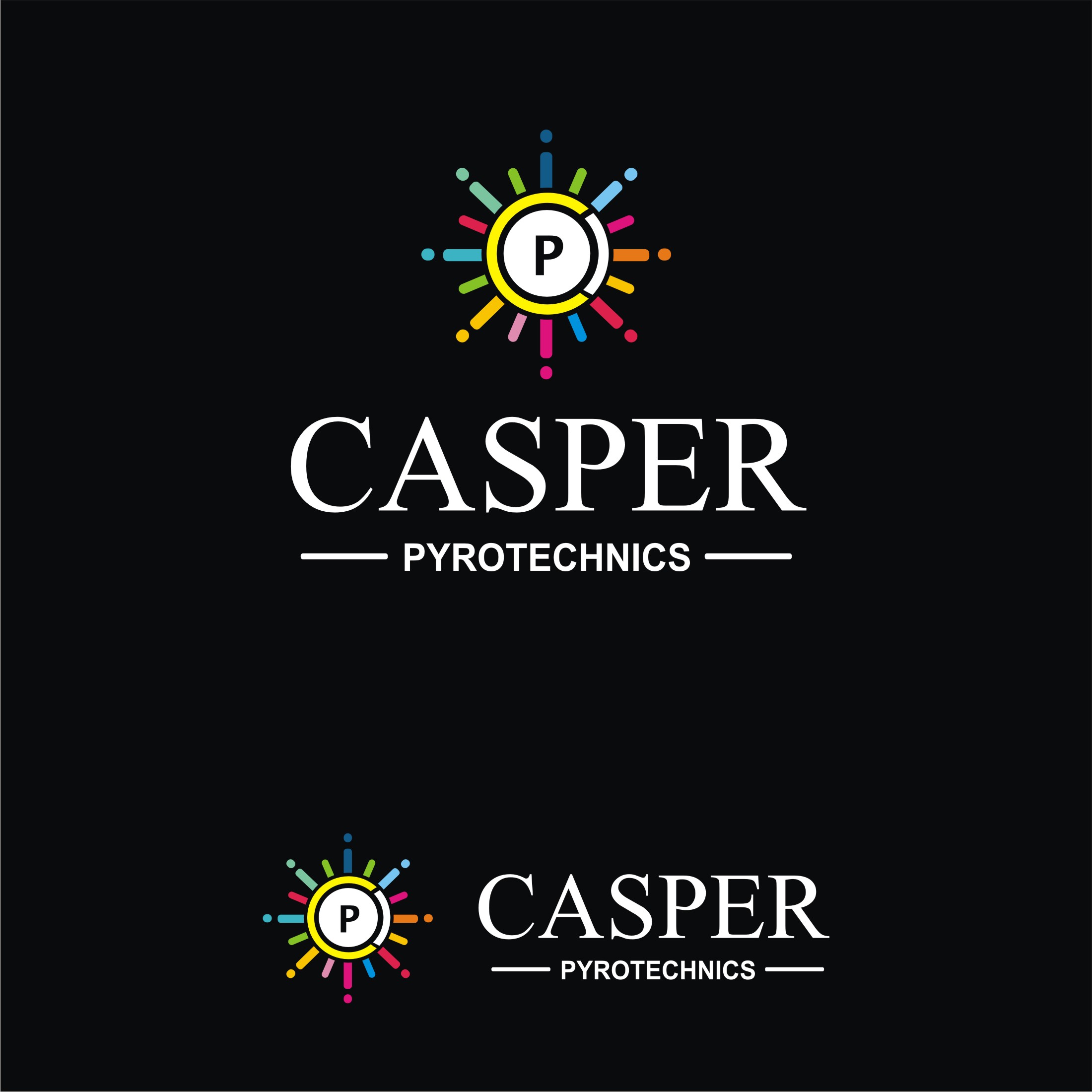 Logo Design by warkaddarshan 2 for Casper Pyrotechnics | Design #23999232