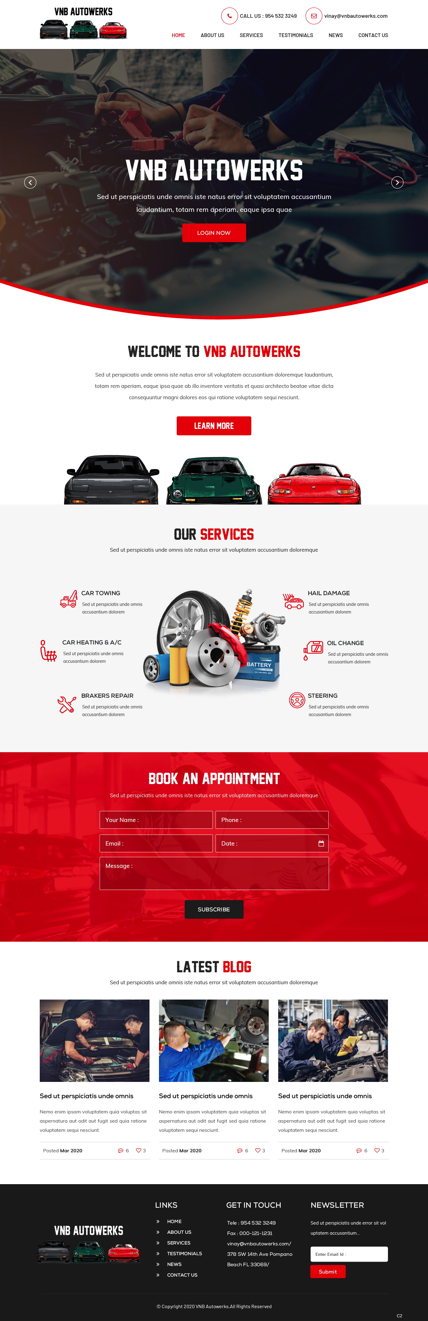 Web Design by pb for VNB DZN | Design #23996578