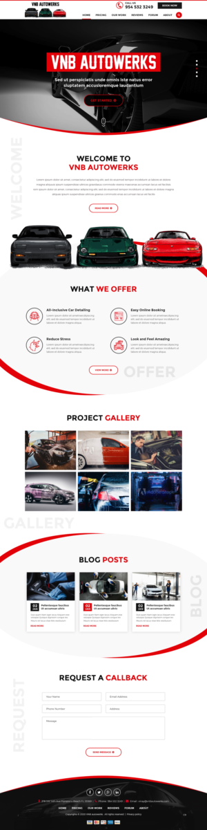 Diseño Web por pb para VNB DZN | Diseño: #23996580