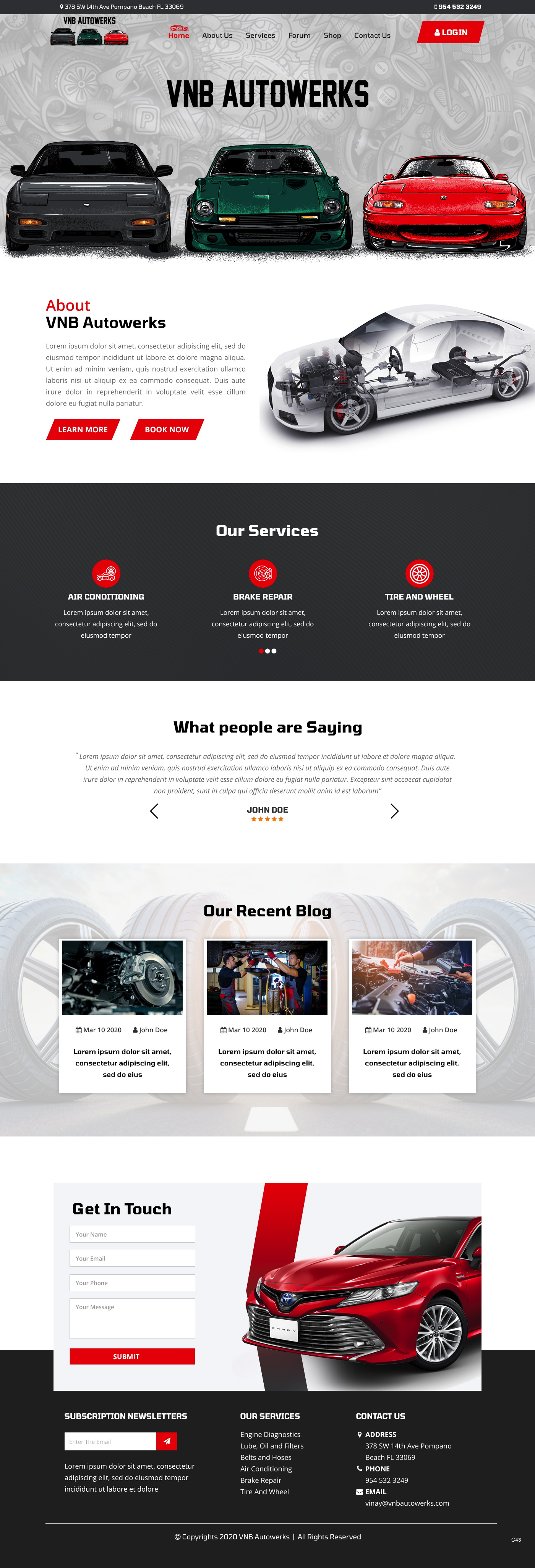 Web Design by pb for VNB DZN | Design #23996585