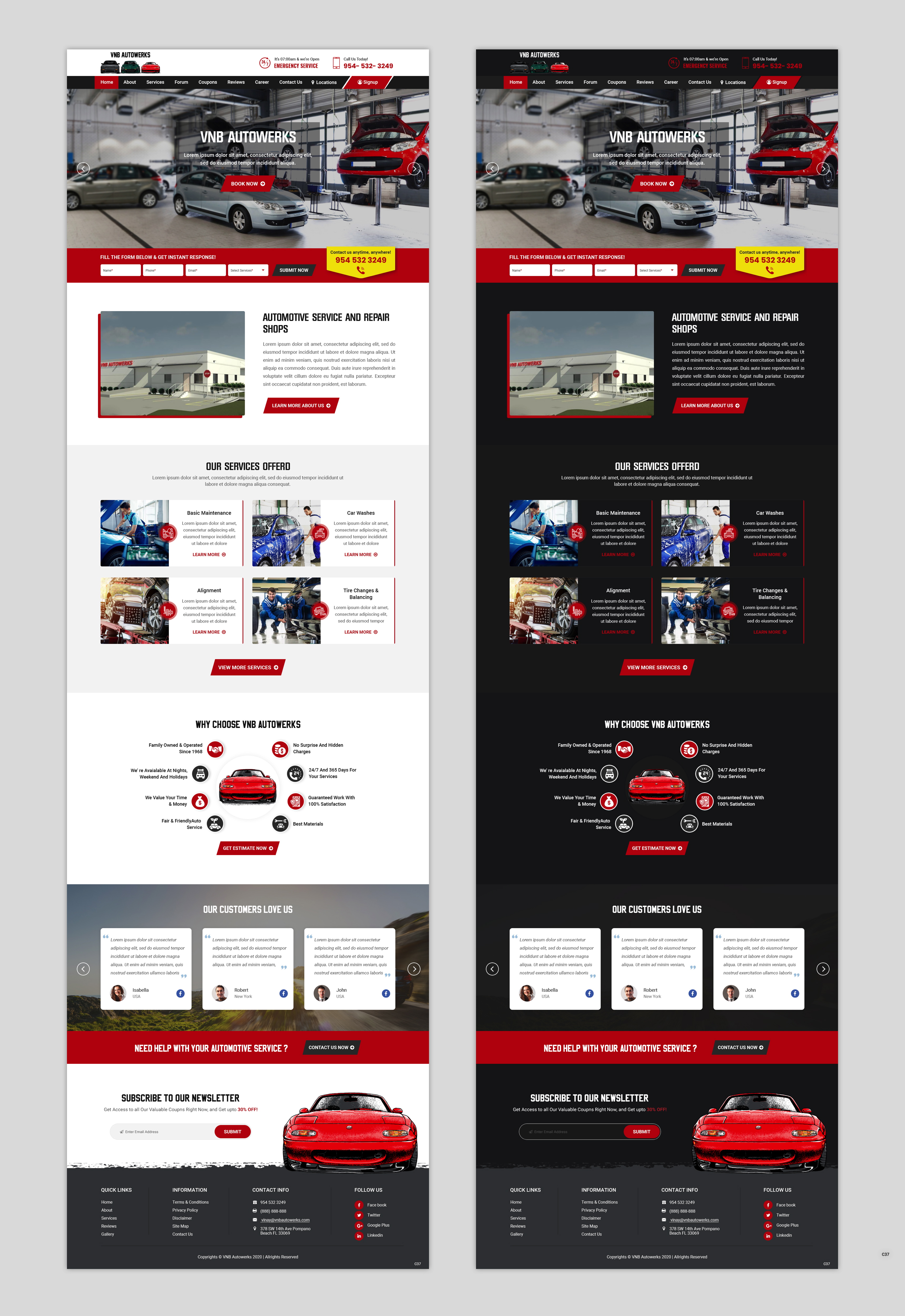 Web Design by pb for VNB DZN | Design #23996589