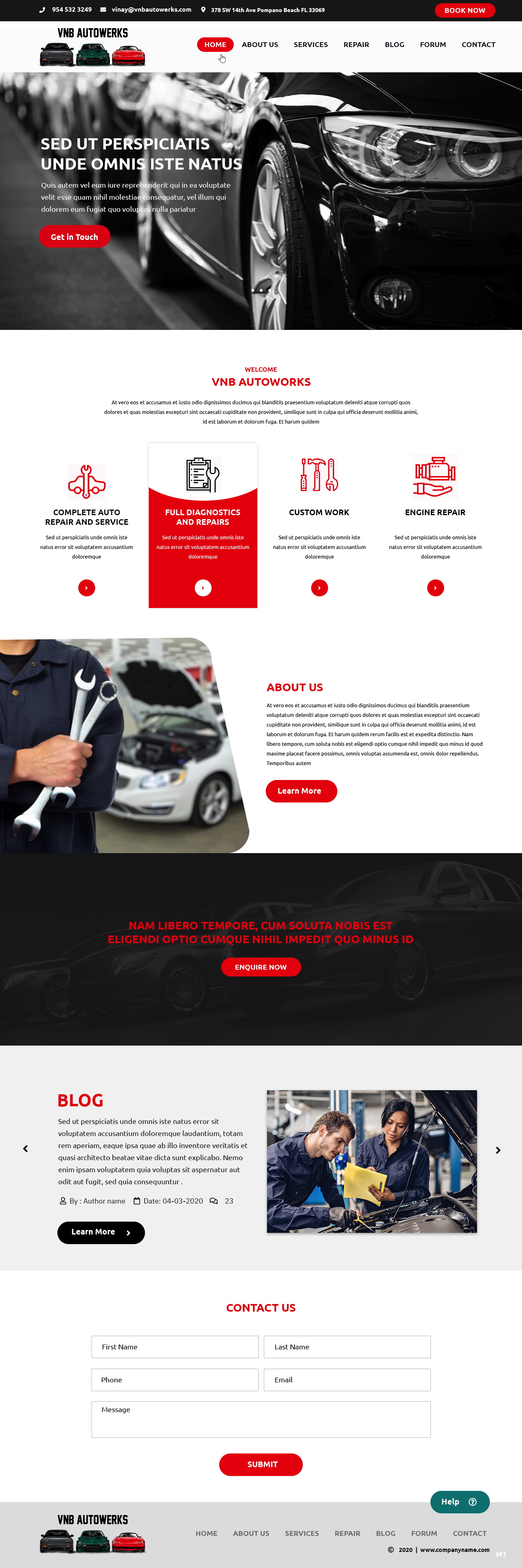Web Design by pb for VNB DZN | Design #23996595