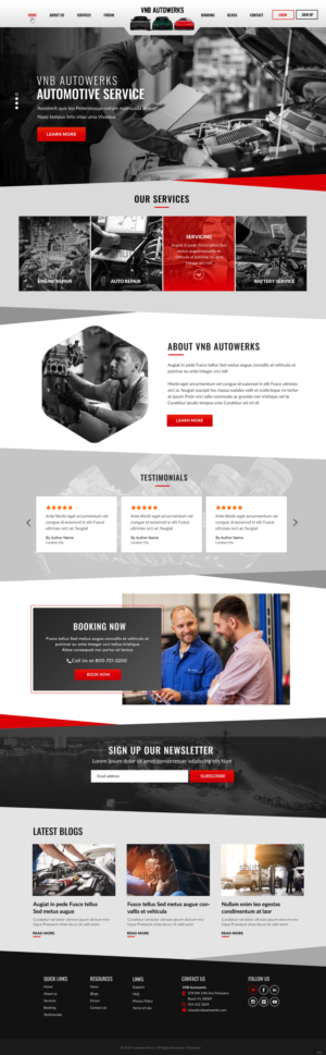 Diseño Web por pb para VNB DZN | Diseño: #23996597